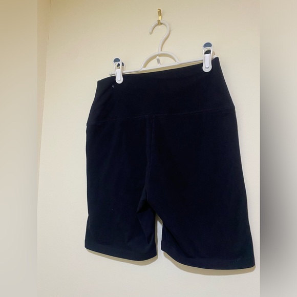 Aerie brand Women’s Chill Play Move Black Bike shorts size large cotton causal - Picture 6 of 12